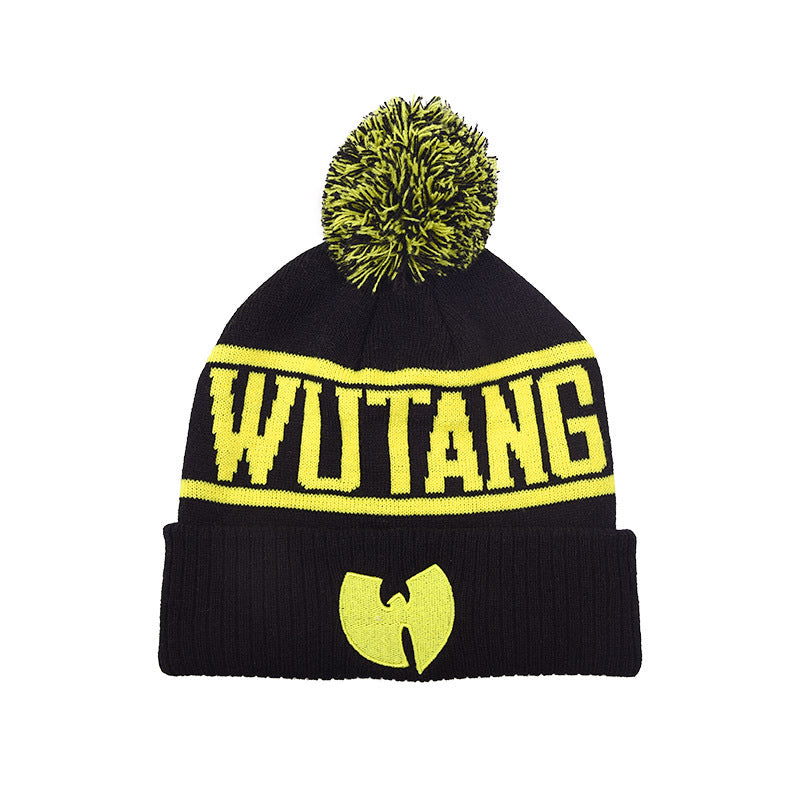 Wool Knitted Hats Warm Men's And Women's Hip-hop Hats