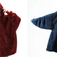Hoodie Sweatshirt With Big Pocket Tops Sweater Comfortable Loose Double-Sided Fleece Thicker Wearable Blanket
