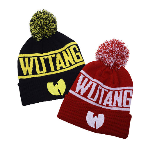 Wool Knitted Hats Warm Men's And Women's Hip-hop Hats