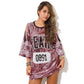 LONG WOMENS HIP HOP SHIRT