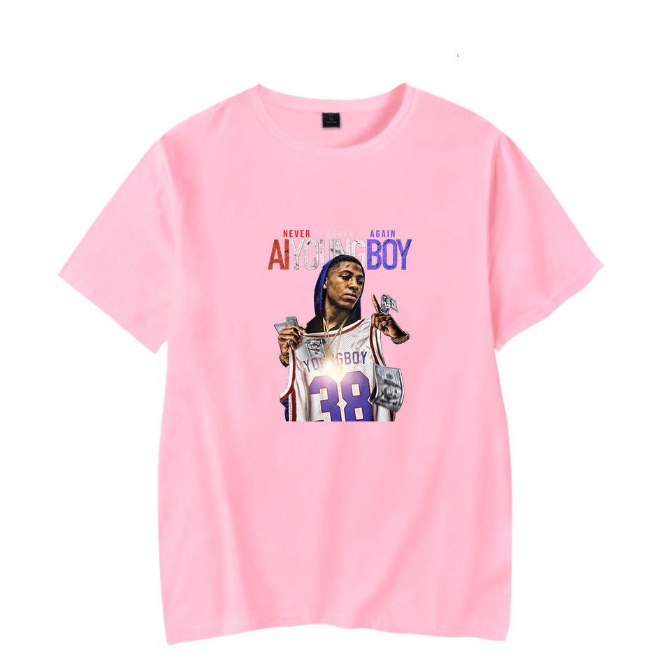NBAYOUNGBOY Short-sleeved T-shirt