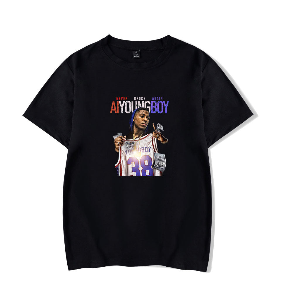 NBAYOUNGBOY Short-sleeved T-shirt