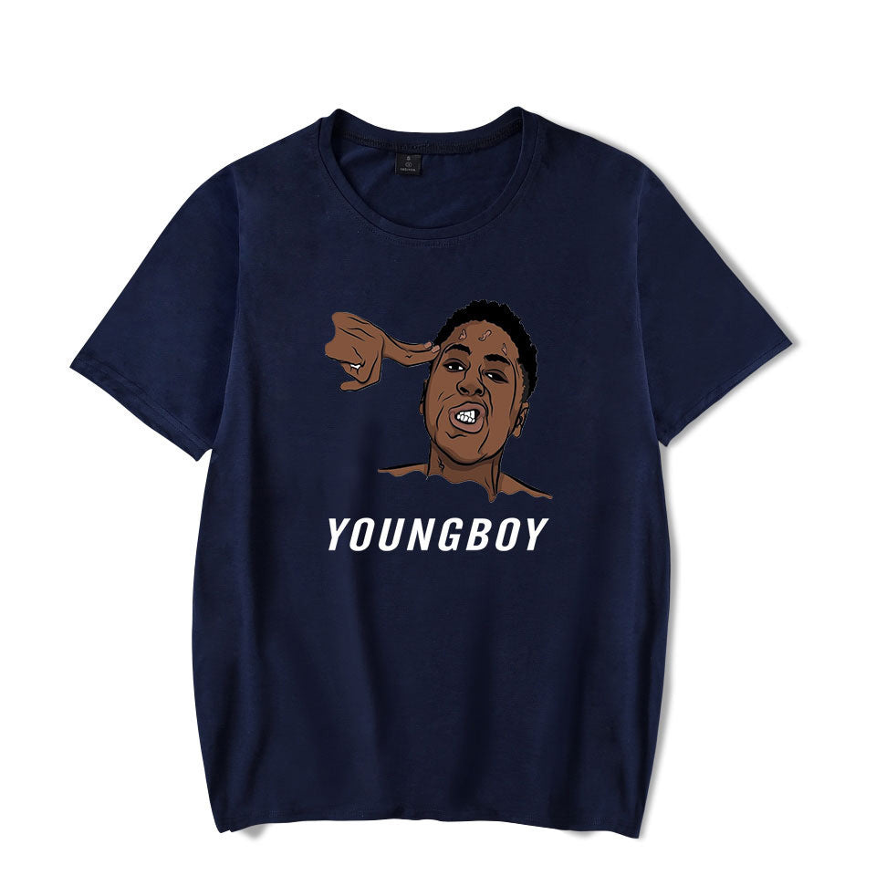 NBAYOUNGBOY Short-sleeved T-shirt