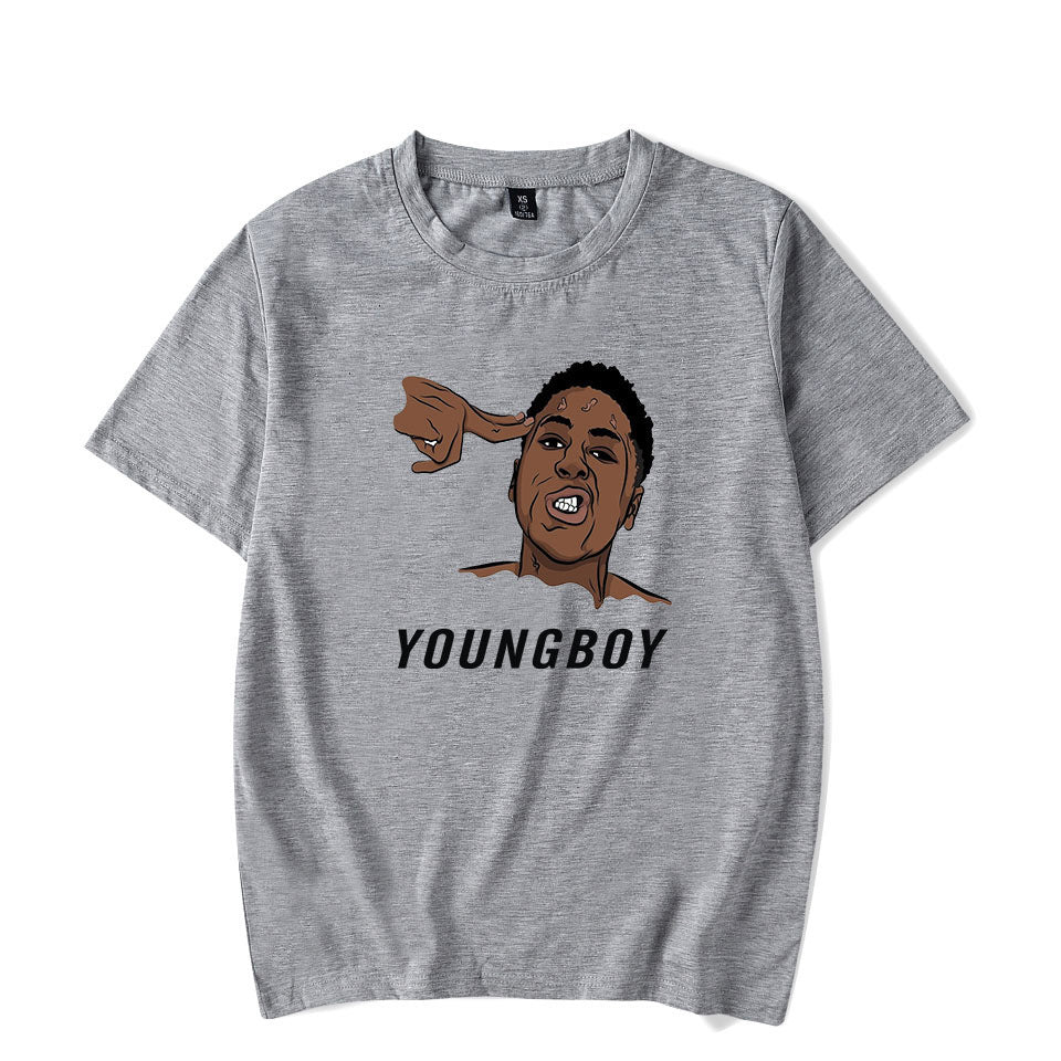 NBAYOUNGBOY Short-sleeved T-shirt