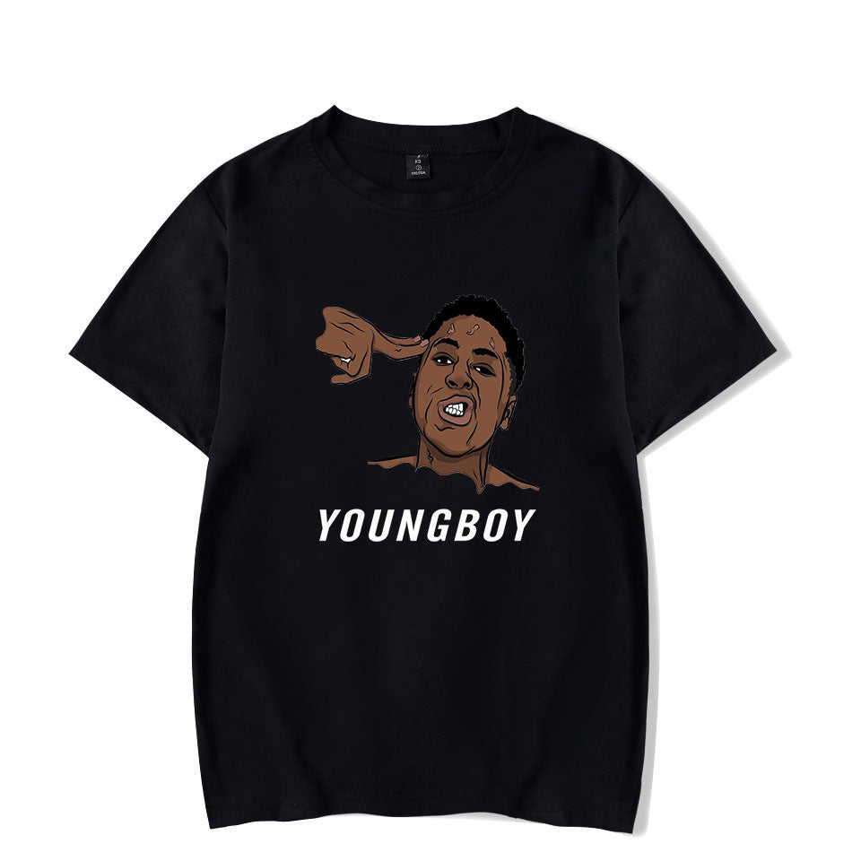 NBAYOUNGBOY Short-sleeved T-shirt