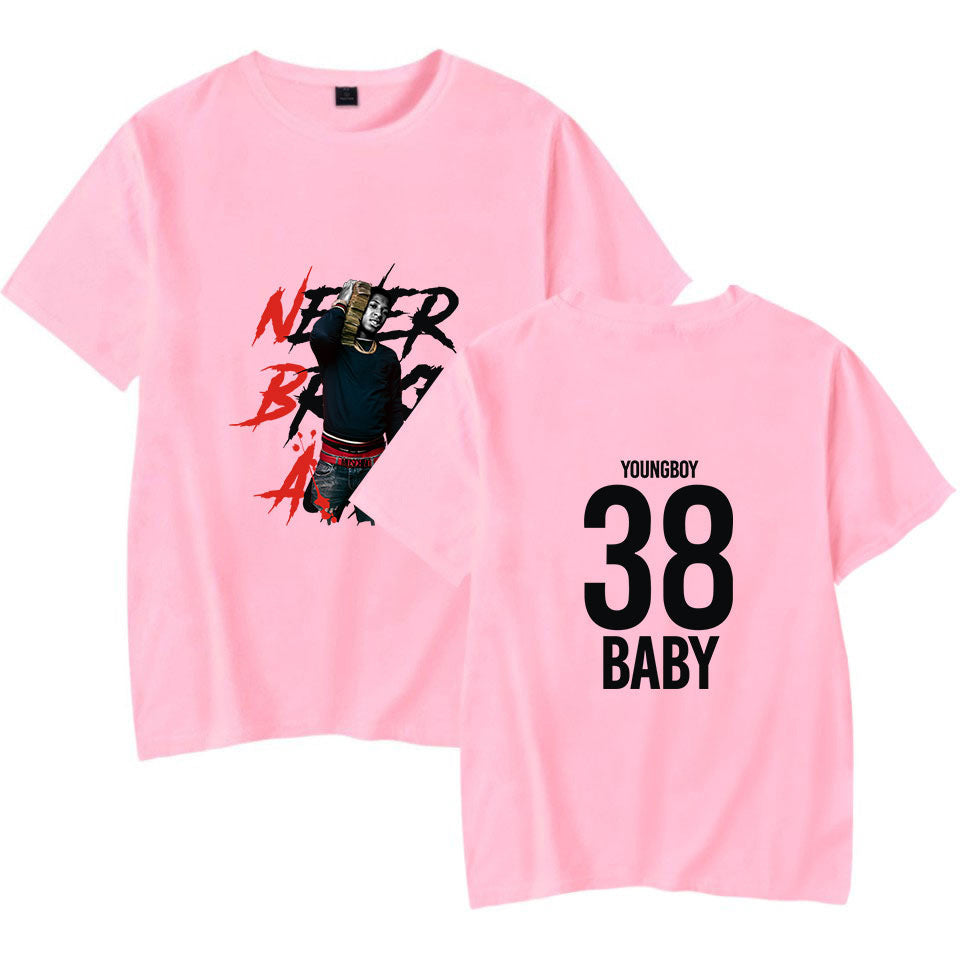 NBAYOUNGBOY Short-sleeved T-shirt