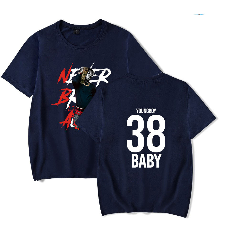 NBAYOUNGBOY Short-sleeved T-shirt