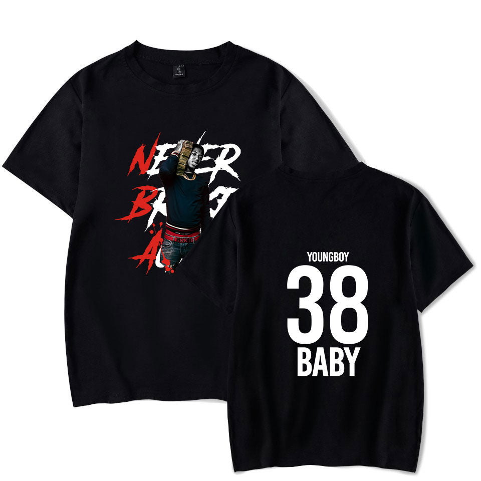 NBAYOUNGBOY Short-sleeved T-shirt