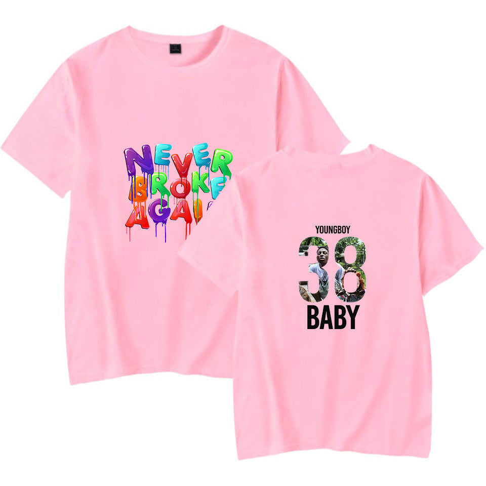 NBAYOUNGBOY Short-sleeved T-shirt
