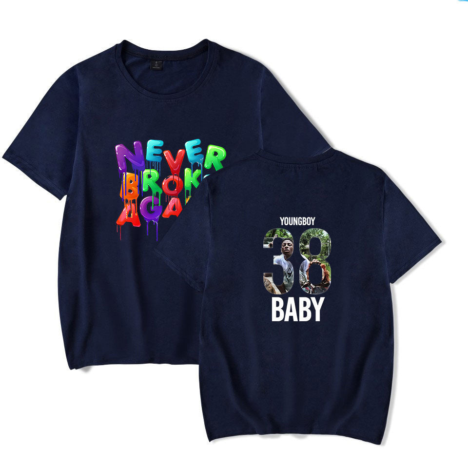 NBAYOUNGBOY Short-sleeved T-shirt
