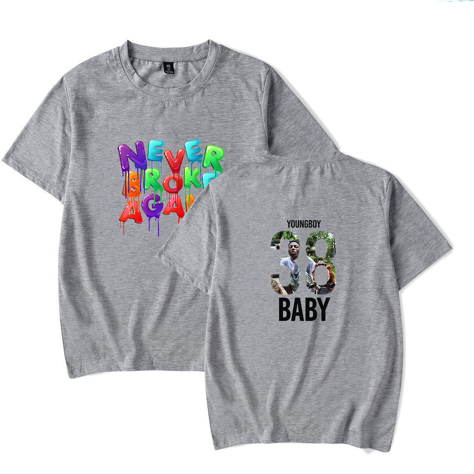 NBAYOUNGBOY Short-sleeved T-shirt