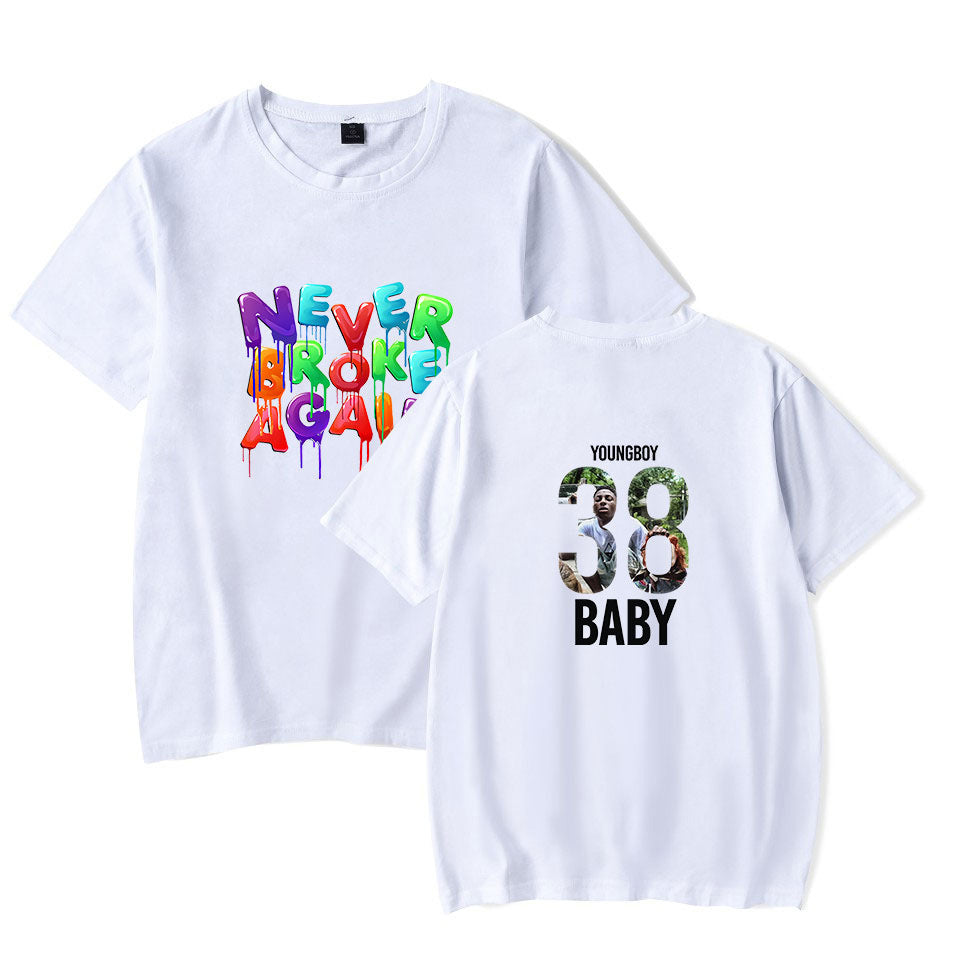NBAYOUNGBOY Short-sleeved T-shirt