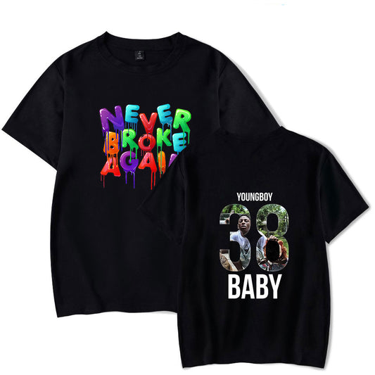 NBAYOUNGBOY Short-sleeved T-shirt