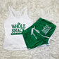 Sexy Suspender Shorts Set
