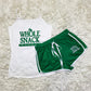 Sexy Suspender Shorts Set