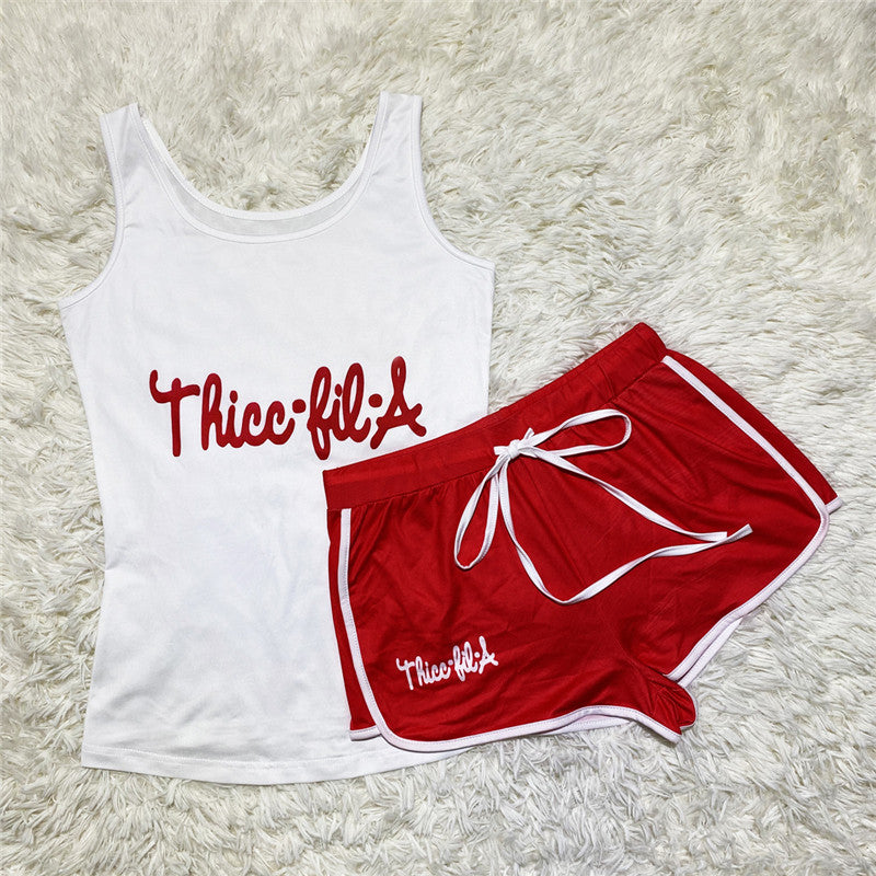 Sexy Suspender Shorts Set