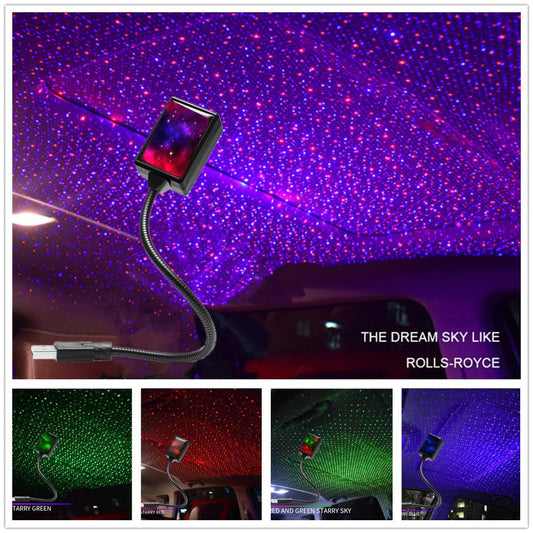 Multi color LED car party light