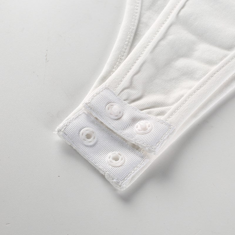 Fruit Peach Sexy Spaghetti Strap White Bodysuit Jumpsuit Romper