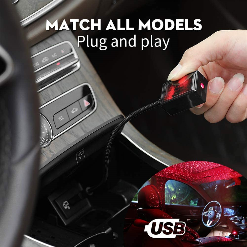 Multi color LED car party light