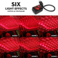 Multi color LED car party light