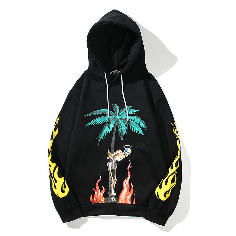 Casual long sleeve hoodie