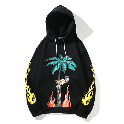 Casual long sleeve hoodie