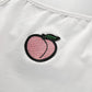Fruit Peach Sexy Spaghetti Strap White Bodysuit Jumpsuit Romper